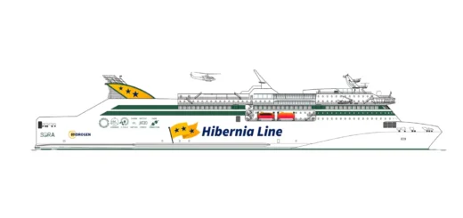 Färja Koncept för en ny del av Hiberniabanan