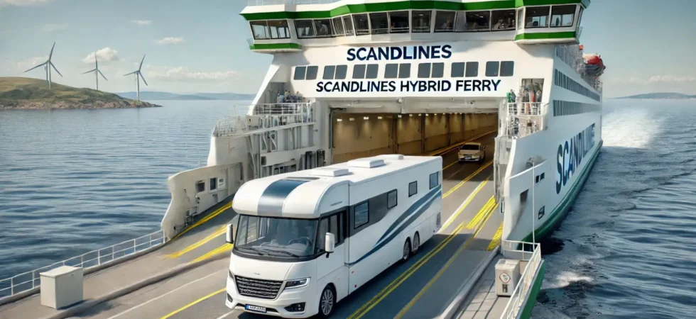 Scandlines Camper Ticket med förmånliga priser för husbilar och bilar med husvagnar.