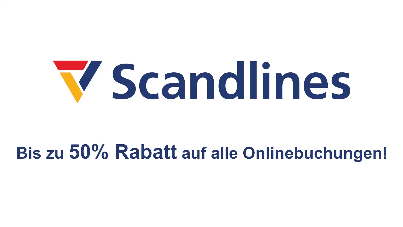 Scandlines Hos oss får du upp till 50% rabatt på alla onlinebokningar.