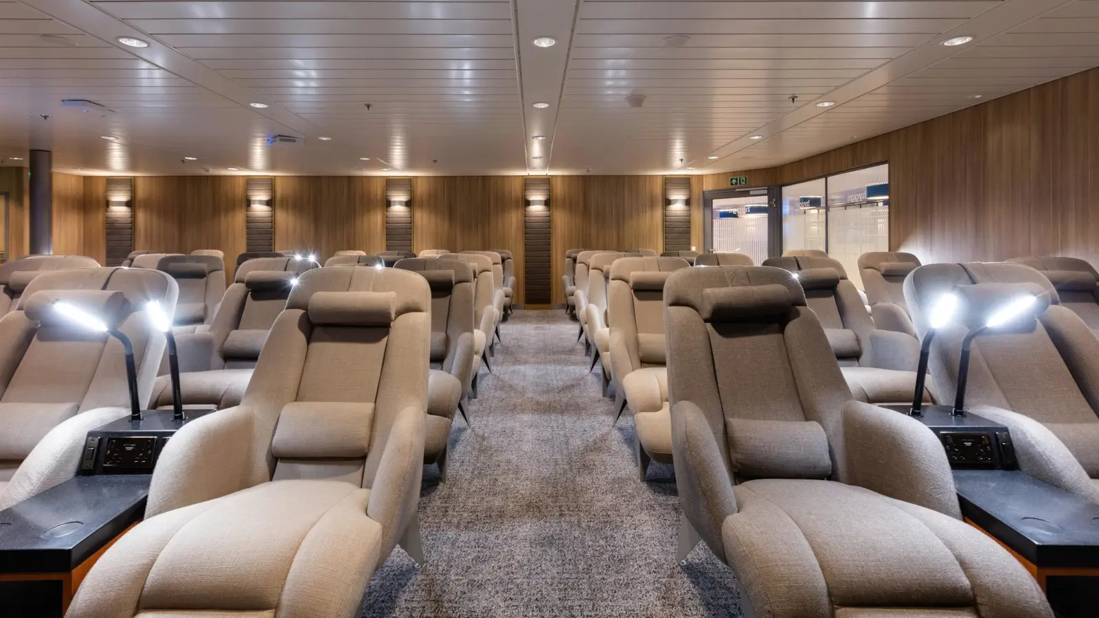 Stena Line hytter och vilstolar