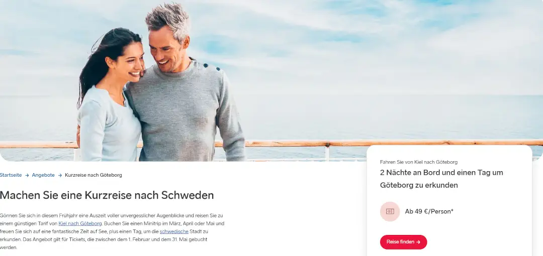 Stena Line Alla hjärtans dag-erbjudande