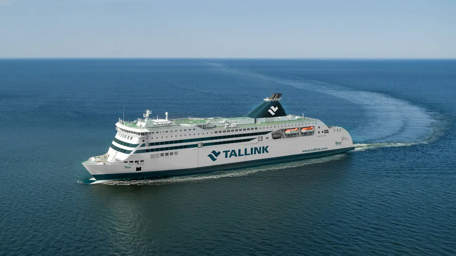 Färja Tallink Star sätts in på sträckan Kapellskär-Paldiski.