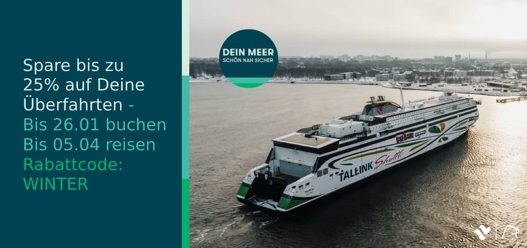 Tallink Silja Line-erbjudanden med 25% rabatt