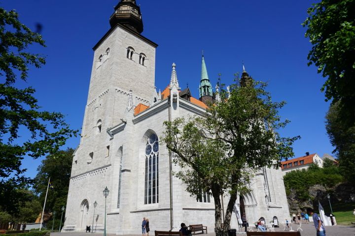 Domkyrkan St Katrin i Visby på Gotland.